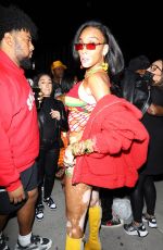 WINNIE HARLOW Arrives at Cardi B