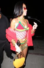 WINNIE HARLOW Arrives at Cardi B