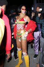 WINNIE HARLOW Arrives at Cardi B