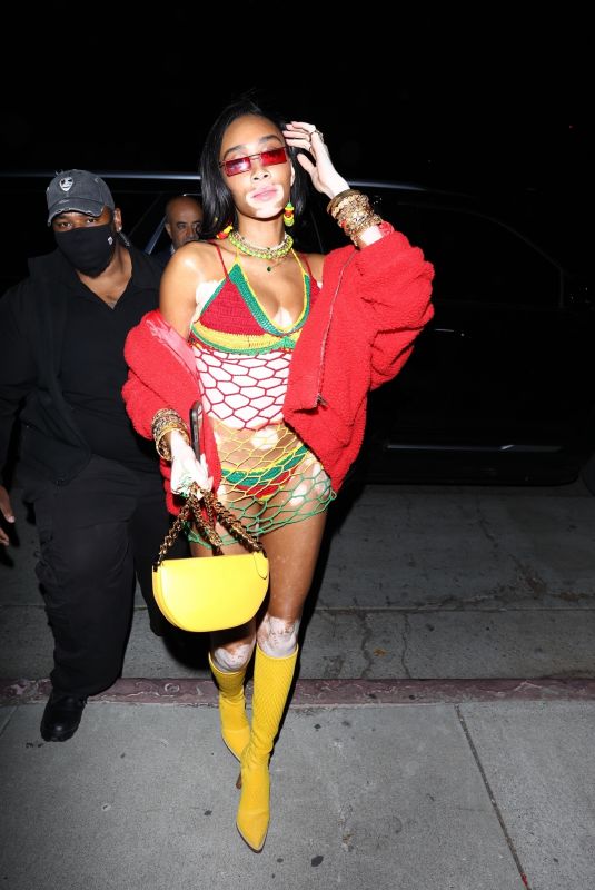 WINNIE HARLOW Arrives at Cardi B