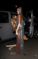 WINNIE HARLOW Arrives at Doja Cat