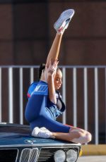 WINNIE HARLOW at a Puma Photoshoot in Los Angeles 10/20/2021