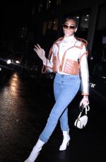 WINNIE HARLOW Leaves Hakkasan Restaurant in London 09/28/2021