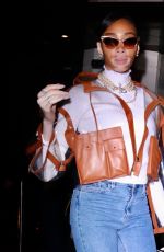 WINNIE HARLOW Leaves Hakkasan Restaurant in London 09/28/2021