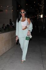 WINNIE HARLOW Out for a Dinner Date in Beverly Hills 10/16/2021
