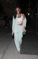 WINNIE HARLOW Out for a Dinner Date in Beverly Hills 10/16/2021