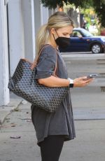 WITNEY CARSON at a Dance Studio in Los Angeles 10/06/2021