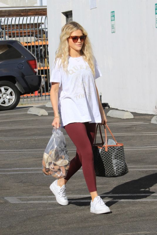 WITNEY CARSON at DWTS Studio in Los Angeles 10/10/2021