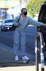 WITNEY CARSON Leaves Dancing With the Stars Rehearsal in Los Angeles 10/16/2021