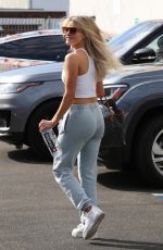 WITNEY CARSON Leaves DWTS Studio in Los Angeles 10/05/2021