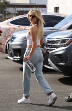 WITNEY CARSON Leaves DWTS Studio in Los Angeles 10/05/2021