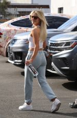 WITNEY CARSON Leaves DWTS Studio in Los Angeles 10/05/2021