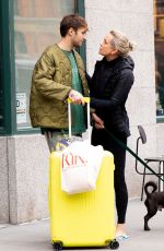 YOLANDA and Anwar HADID Out in New York 10/13/2021