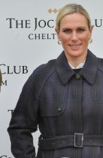 ZARA TINDALL at Showcase Races at Cheltenham Racecourse in Gloucestershire 10/22/2021