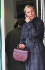 ZARA TINDALL at Showcase Races at Cheltenham Racecourse in Gloucestershire 10/22/2021