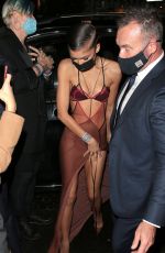 ZENDAYA Arrives at Dune Premiere After-party at Soho House in London 10/18/2021