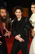 ZENDAYA at UK Special Screening of Dune at Odeon Luxe Leicester Square in London 10/18/2021