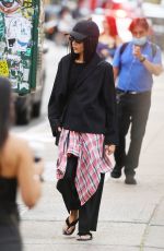 ZOE KRAVITZ Out and About in New York 10/21/2021