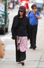 ZOE KRAVITZ Out and About in New York 10/21/2021
