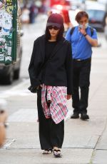 ZOE KRAVITZ Out and About in New York 10/21/2021