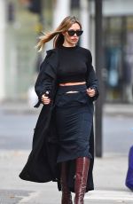ABIGAIL ABBEY CLANCY Out Shopping in London 11/08/2021