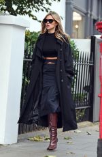 ABIGAIL ABBEY CLANCY Out Shopping in London 11/08/2021