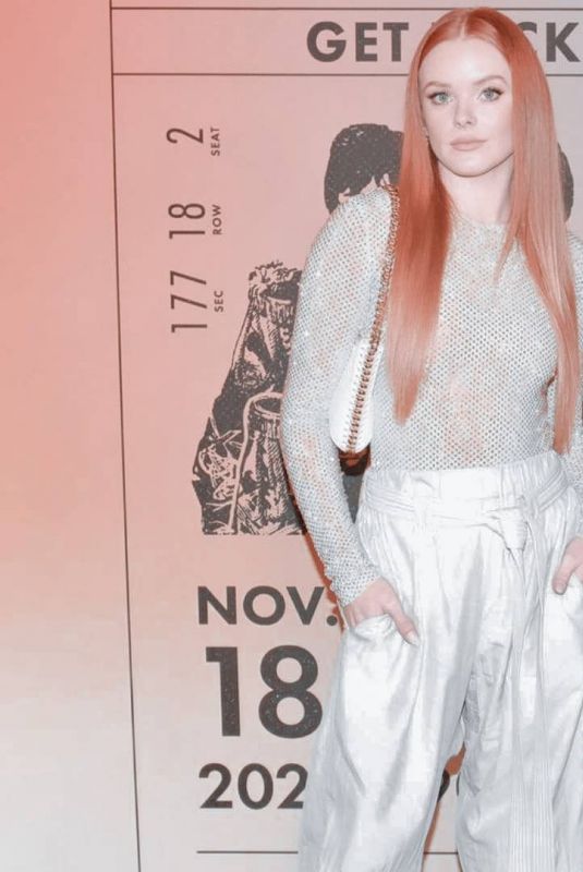ABIGAIL COWEN at Stella McCartney x The Beatles: Get Back Collection Launch in Los Angeles 11/18/2021