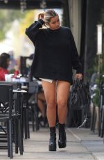 ADDISON RAE and Omer Fedi Out for Breakfast at Joan