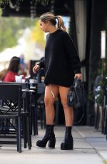 ADDISON RAE and Omer Fedi Out for Breakfast at Joan