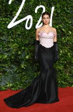 ADDISON RAE at 2021 British Fashion Awards in London 11/29/2021