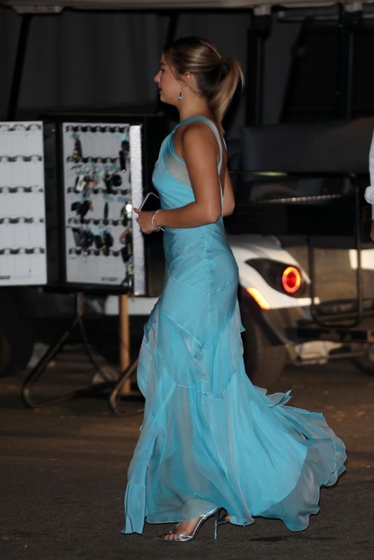 ADISON RAE Arrives at Simon Huck