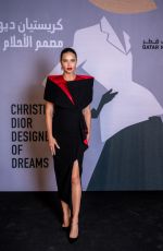 ADRIANA LIMA at Dior Designer of Dreams Exhibition in Doha 11/05/2021