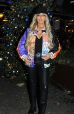 AJ BUNKER and ELLIE SCALES at Bluebird & Nyetimber Evening Event in London 11/25/2021