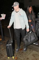 AJ ODUDU Arrives at It Takes Two Studio in London 11/10/2021