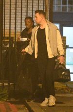AJ ODUDU Leaves Rehearsal Studio in London 11/02/2021