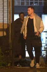 AJ ODUDU Leaves Rehearsal Studio in London 11/02/2021