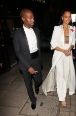 ALESHA DIXON Leaves Pride of Britain Awards in London 10/30/2021