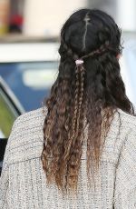 ALESSANDRA AMBROSIO Out for a Late Lunch in Brentwood 10/31/2021
