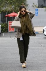 ALESSANDRA AMBROSIO Out for Lunch at Abbot Kinney Boulevard in Venice 11/06/2021