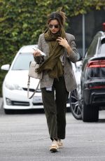 ALESSANDRA AMBROSIO Out for Lunch at Abbot Kinney Boulevard in Venice 11/06/2021