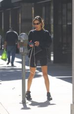 ALESSANDRA AMBROSIO Out Shopping on Rodeo Drive in Beverly Hills 11/01/2021