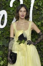 ALEXA CHUNG at 2021 British Fashion Awards in London 11/29/2021