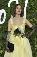 ALEXA CHUNG at 2021 British Fashion Awards in London 11/29/2021