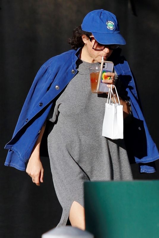 ALIA SHAWKAT Out for Lunch in Los Angeles 11/23/2021