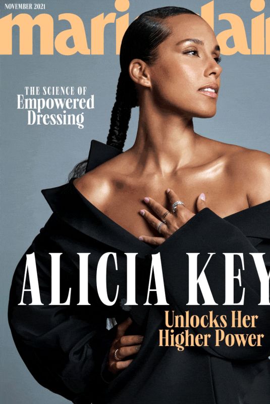 ALICIA KEYS for Marie Claire Magazine, November 2021