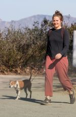 ALICIA SILVERSTONE Out Hikinig with Her Dog in Hollywood Hills 11/26/2021