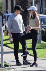 ALISON BRIE Out and About in Los Angeles 11/28/2021