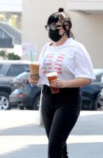 AMANDA BYNES Out and About in West Hollywood 11/02/2021