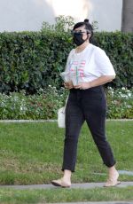 AMANDA BYNES Out and About in West Hollywood 11/02/2021