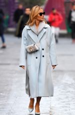 AMANDA HOILDEN Leaves Heart Radio Studios in London 11/23/2021